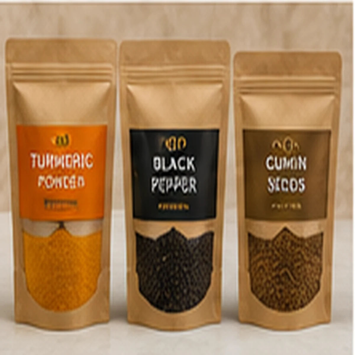 Premium spice packaging