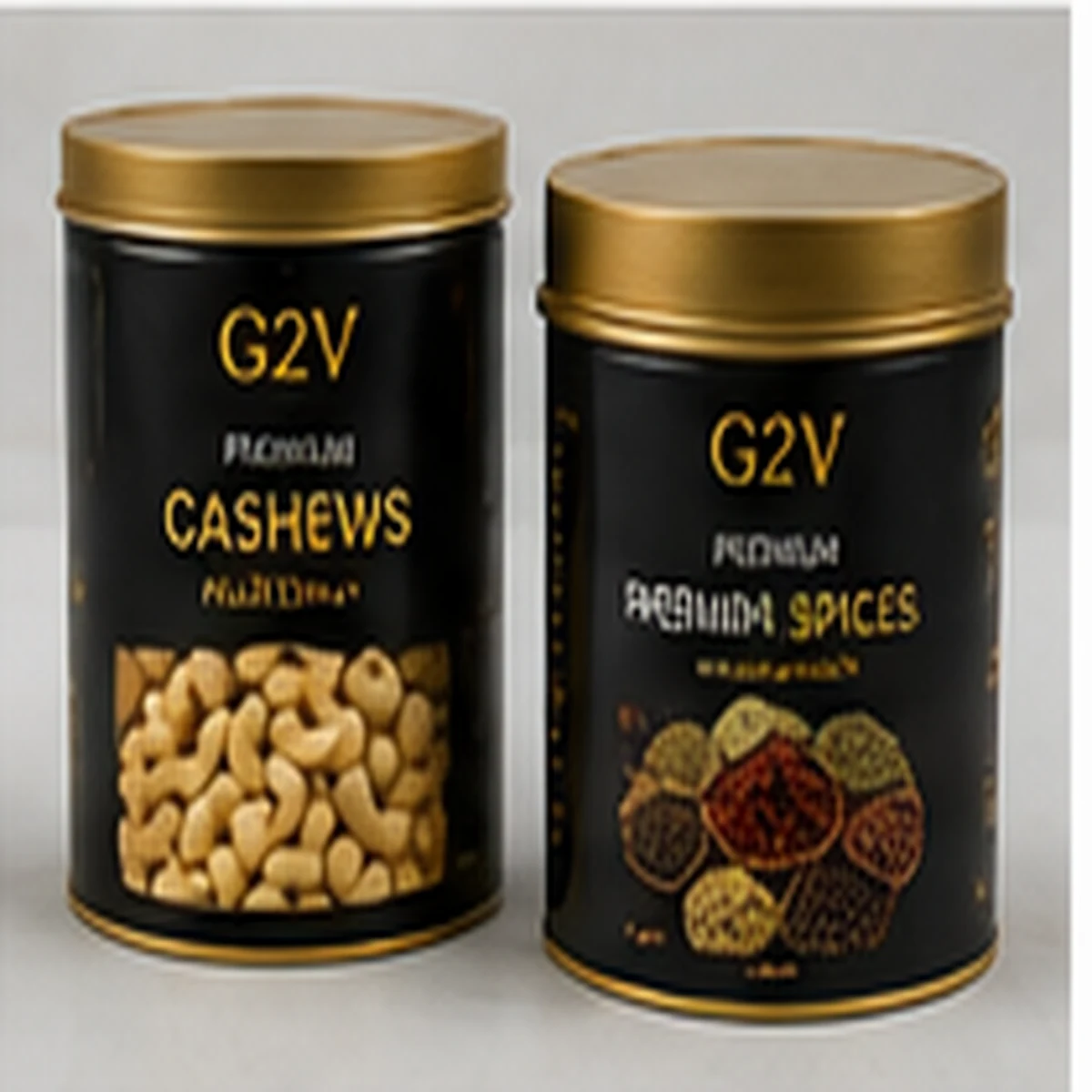 premium cashew packaging from G2V MERCHANDISE LLP