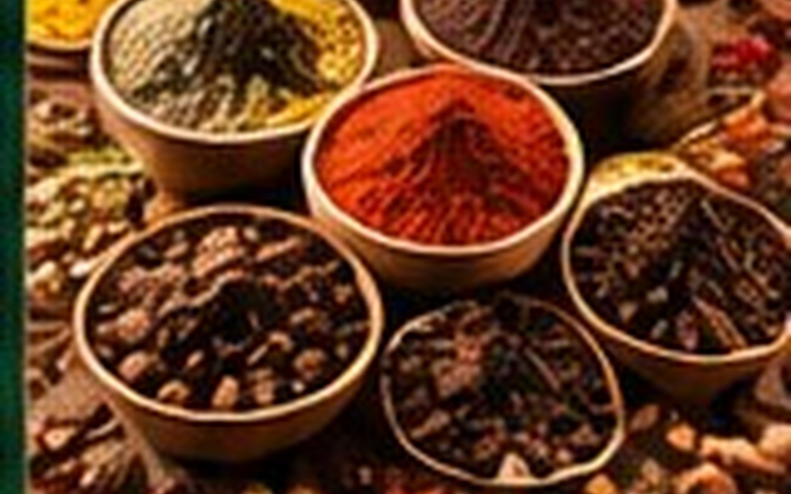 Indian spices selection