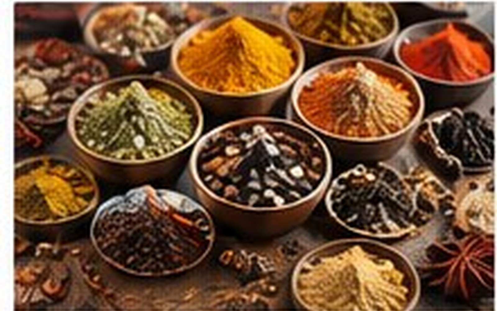 Authentic Indian whole and ground spices